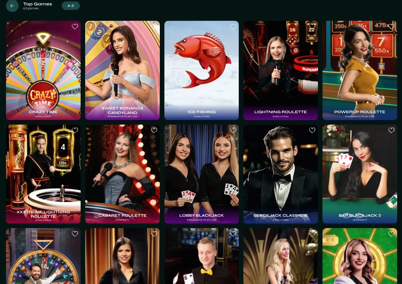 Race Up casino mobile gaming interface on smartphone